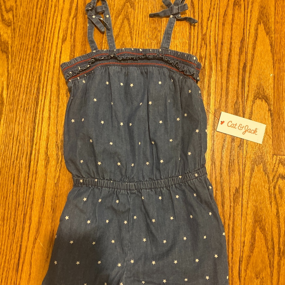 Chambray romper